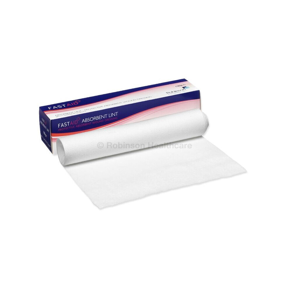 Robinson Healthcare Fast Aid Absorbent Lint 100G X 6