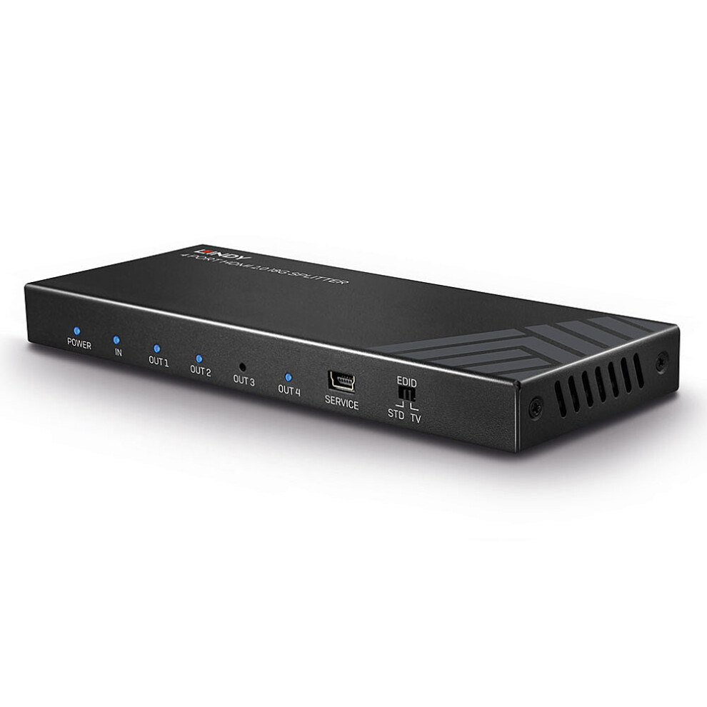 Lindy 38236 Video Splitter Hdmi 4X Hdmi Black 4002888382366