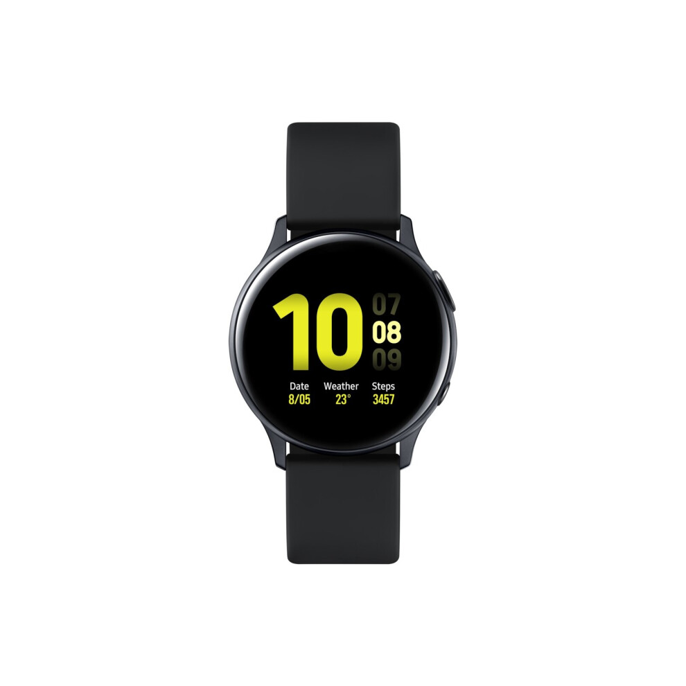 Samsung Galaxy Watch Active 2 smartwatch Black SAMOLED 3.02 cm (1.19") GPS (satellite)