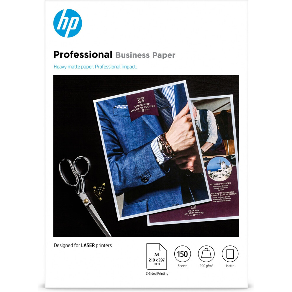 Hp 7Mv80a Printing Paper A4 (210X297 Mm) Matt White