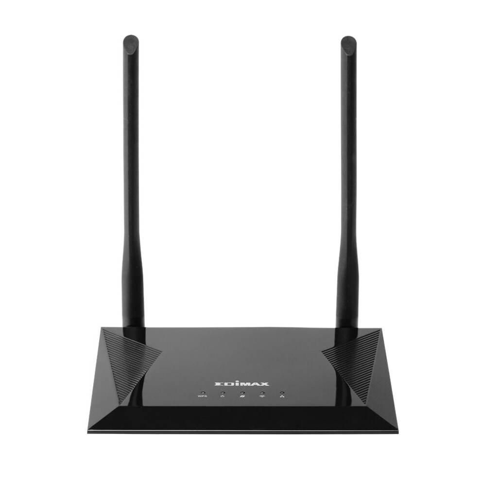 Edimax N300 Wireless Router Single-Band (2.4 Ghz) Fast Ethernet Black 4717964703316