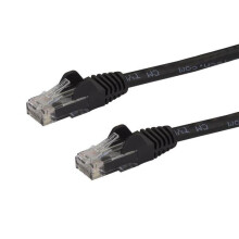 Cavo Ethernet Cat 6 - STARTECH - 1,5 m - 100% Rame - Tecnologia Gigabit - Nero