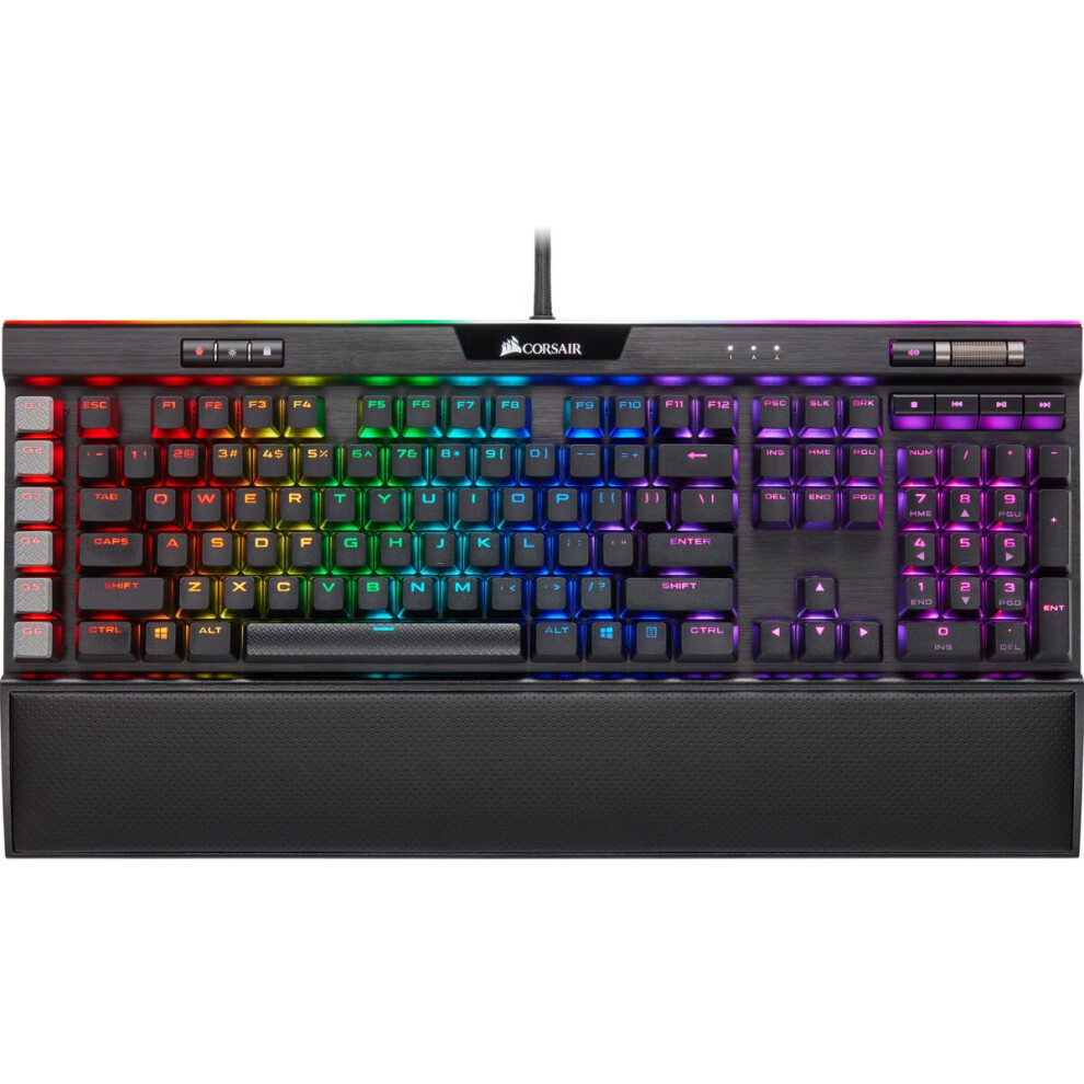 Corsair K95 RGB Platinum XT keyboard USB QWERTY Black