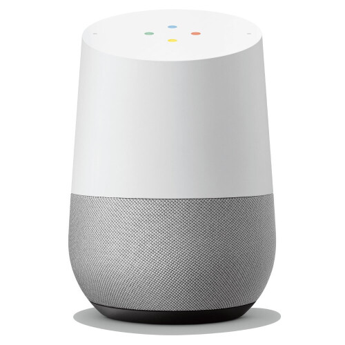Google Google Home Medium Sized Smart Speaker | Voice Recognition & Google Assistant - Chalk