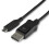 StarTech.com Startech CDP2DP141MB Videoadapter Schwarz 1