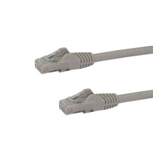 StarTech.com 1,5m CAT6-Kabel - graues CAT6-Patchkabel - Snagless RJ45-Steckverbinder - ETL