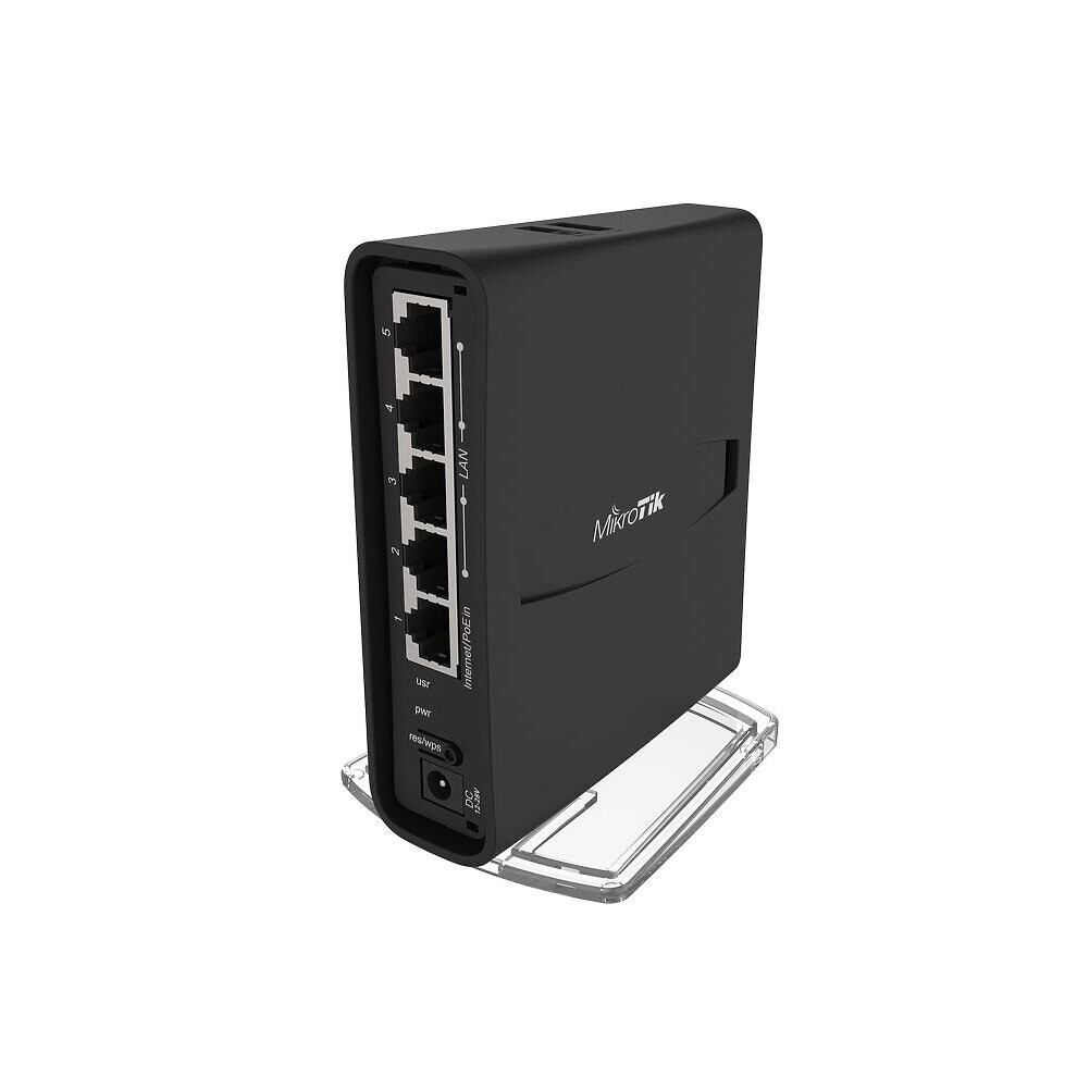 Mikrotik Hap AcãÂ² Wlan Access Point Power Over Ethernet (Poe) Black 4752224003539