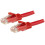 StarTech.com Cordon de conexión CAT6 - STARTECH - 1,5 m - Rojo - UTP - RJ-45 1
