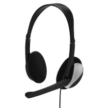 Oorkussen hoofdtelefoon - Hama - Essential HS 200 - Zwart - Bedraad - Comfortabel
