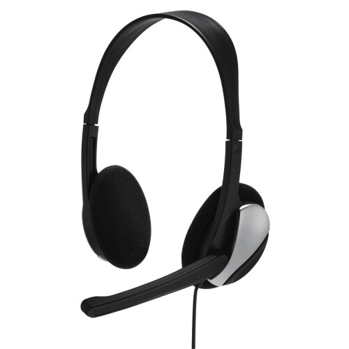 Hama Hama Essential HS 200 Headset Head-band Black,Silver