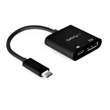 startech usb c to displayport adapter power delivery - 8k 30hz - hbr3 noir noir Noir