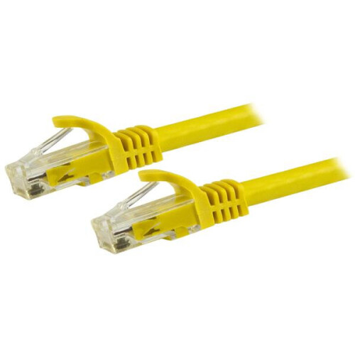StarTech.com StarTech.com 1.5 m CAT6 Patch Cable - 100% Copper Wire - Snagless Connector - Yellow