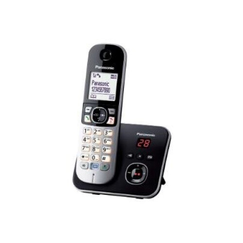 Panasonic Panasonic KX-TG6821EB telephone DECT telephone Black,Silver Caller ID