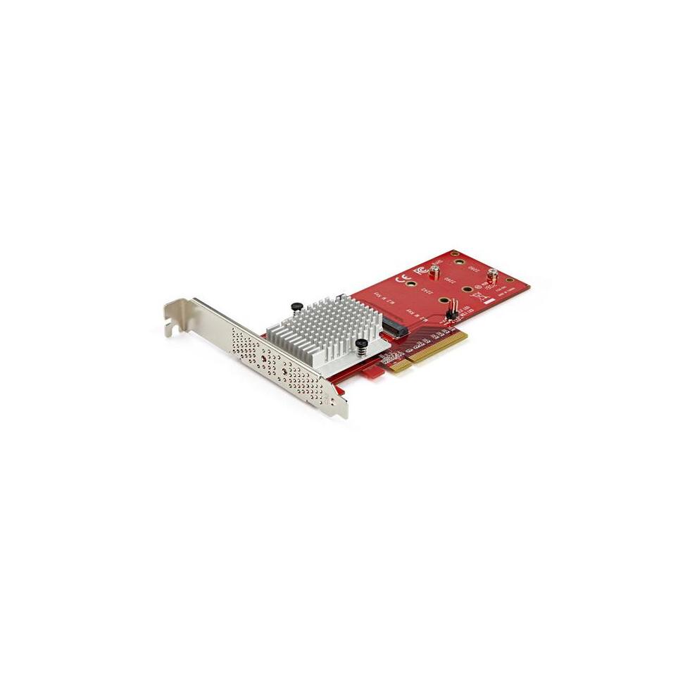 Startech.com Dual M.2 Pcie Ssd Adapter Card - X8 / X16 Dual Nvme Or Ah - Image 4