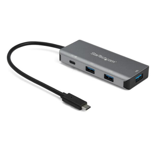 StarTech.com Hub USB-C - STARTECH.COM - HB31C3A1CPD3 - 4 puertos - Power Delivery - 10 Gbps