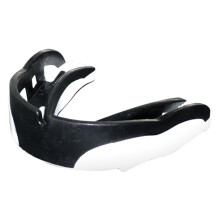 (Youths, Black/White) Shockdoctor Boxing Martial Arts Sports Teeth Protection Gumshield Mouthguard (2020)