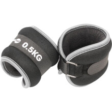 (2 x 0.5kg) Fitness Mad Strength Wrist & Ankle Weights Agility Training