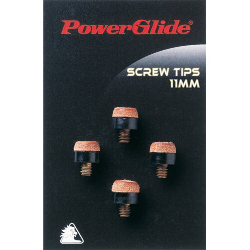 (10mm) Powerglide Screw Tips Replacement Tips For Snooker & Pool Cues (2020)