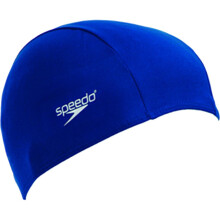 (Adult, Navy) Speedo Junior Adult Polyester Swimming Cap - 6 To 14 Years - Various Colours New (2020)