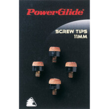 (11mm) Powerglide Screw Tips Replacement Tips For Snooker & Pool Cues (2020)