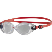 (Red/Clear) Speedo Swimming Futura Classic BiOfuse Goggles Boys Girls Junior 6-14 Years *New (2020)