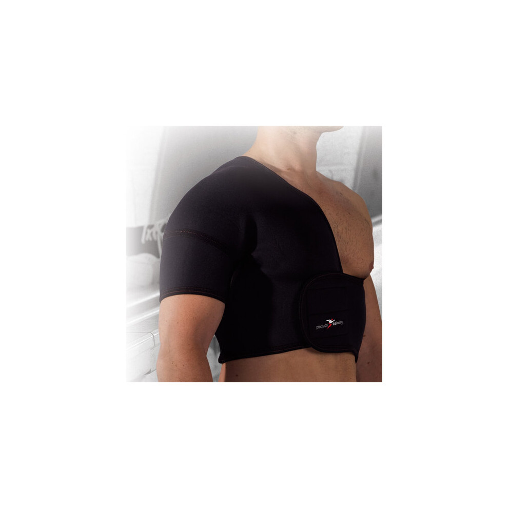 (Medium) Precision Training Neoprene Half Right Shoulder Support Pain Relief Support (2020)
