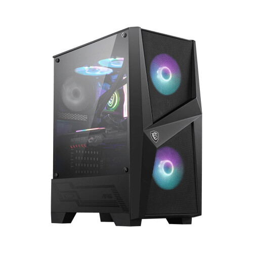 MSI MSI MAG FORGE 100R Midi-Tower Black,Transparent