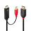 MicroConnect HDMI DisplayPort-konverter 2m 1
