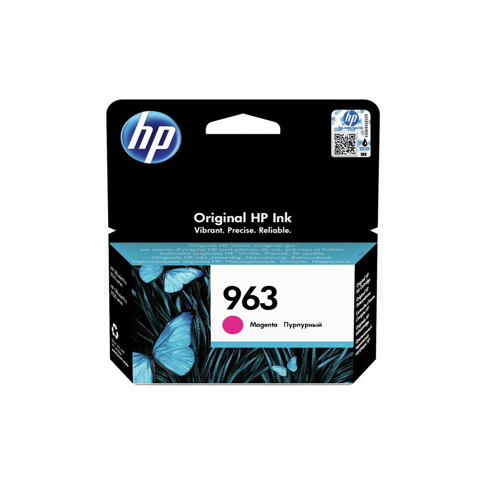 Hp 3Ja24ae (963) Ink Cartridge Magenta, 700 Pages, 11Ml