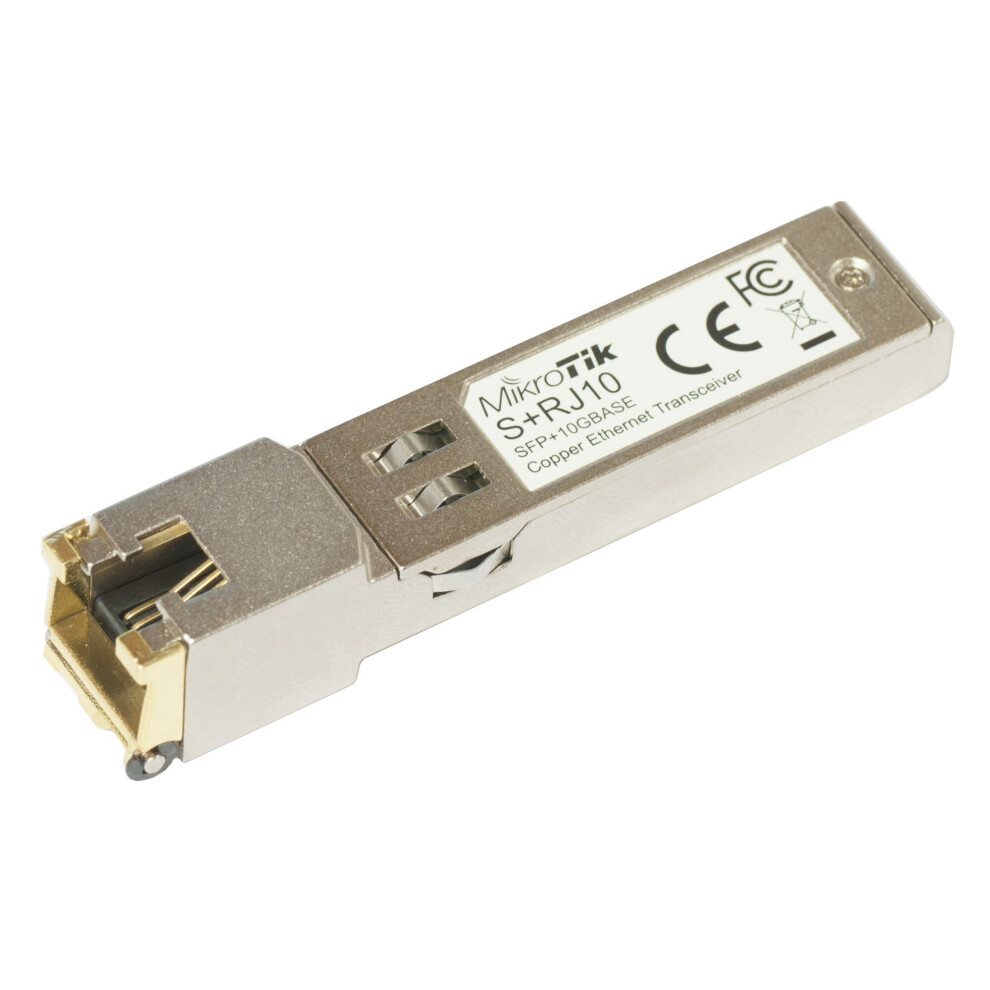 Mikrotik S+Rj10 Network Transceiver Module 10000 Mbit/S Sfp+ Size 10