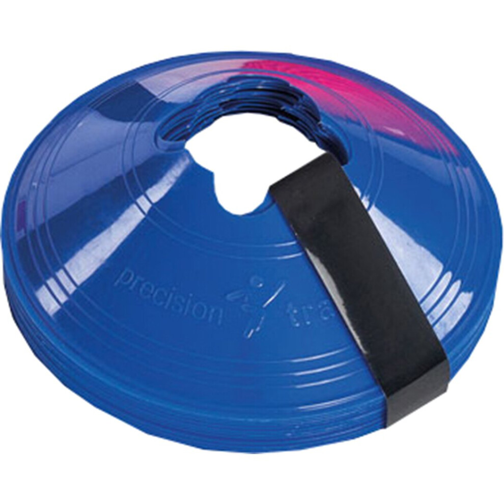 Precision Training (Blue) Precision Field Marker Saucer Cones Soccer Football Agility Training Set Of 10 (2020) Blue