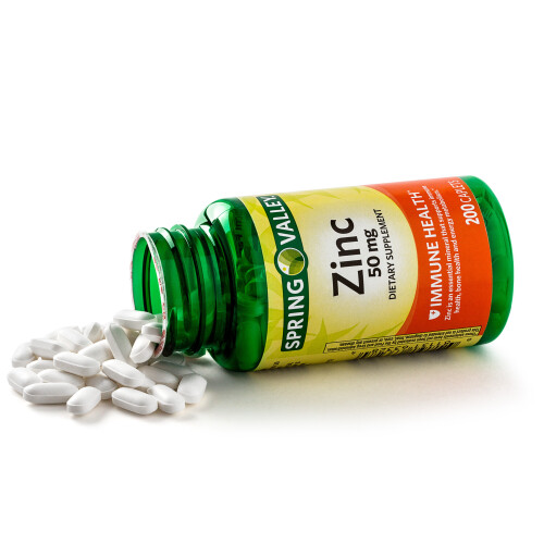 Spring Valley Zinc 50 mg Immune Health Support, 200 Caplets 1