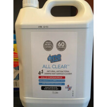 OneChem All Clear Antibacterial Surface Cleaner 5L - Kills 99.99% of Bacteria