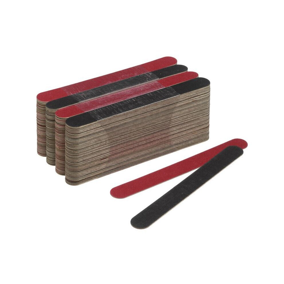 Robinson Healthcare Podiatry Professional Emery Boards, Pack Of 50 - Dual-Abrasive 240/150, 18Cm Cardboard Foot File