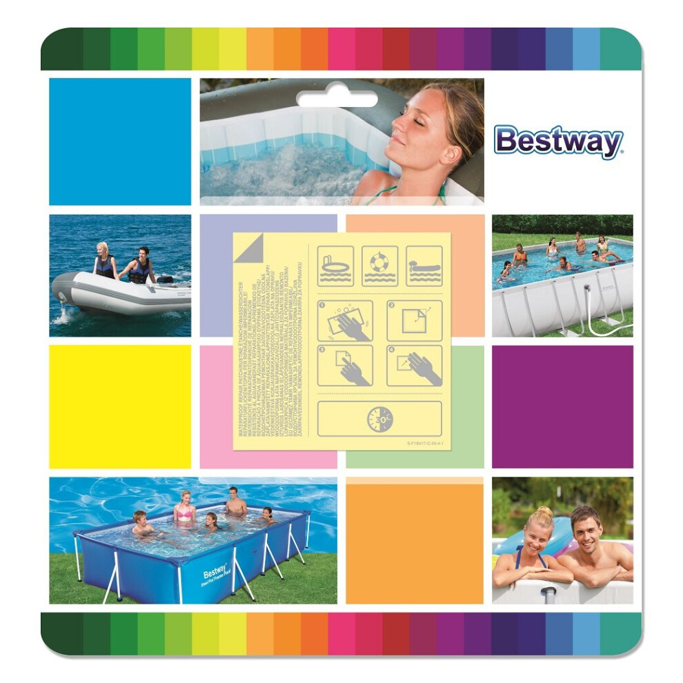 Underwater Adhesive Repair Patch 10 Pack - Bestway