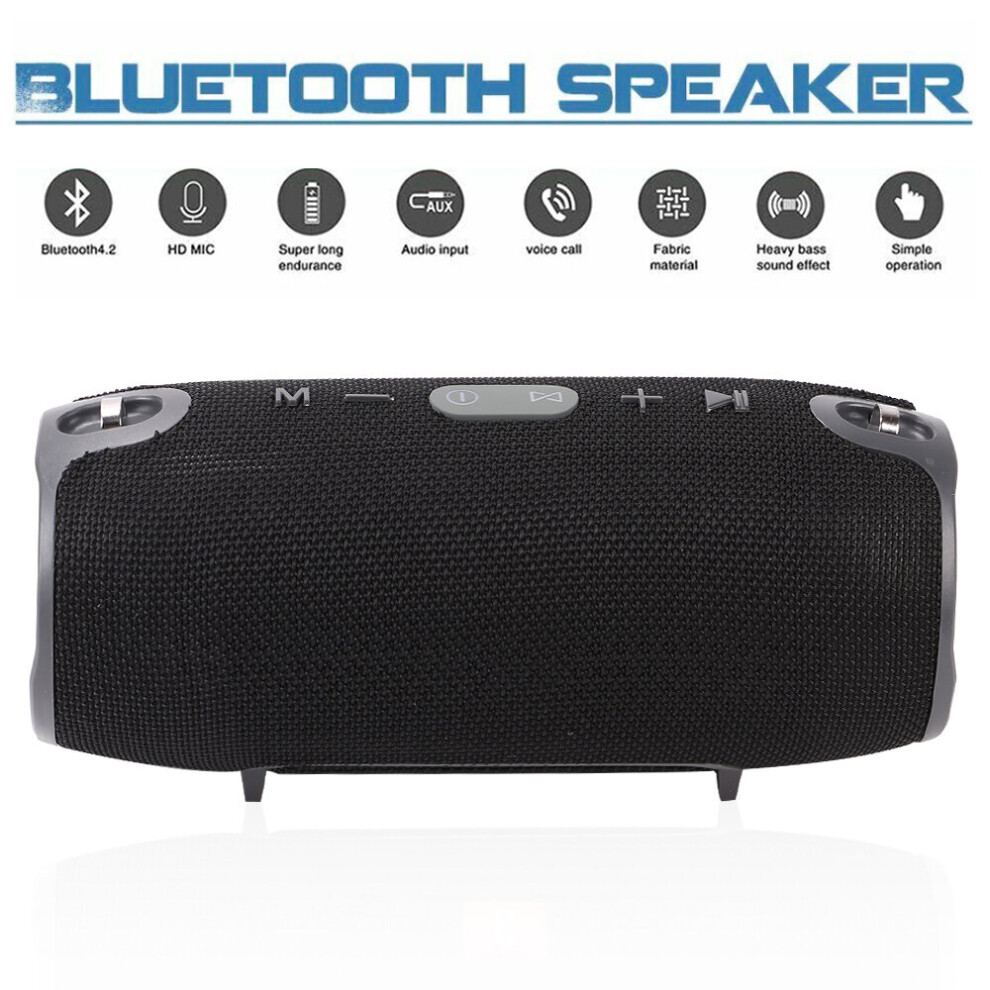 40w Portable Wireless Bluetooth Speaker Waterproof Stereo USB/TF/AUX