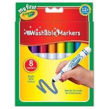 Crayola meus primeiros marcadores de Crayola (pacote de 8)