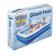 2m x 1.5m Giant Rectangular Inflatable Garden Paddling Pool
