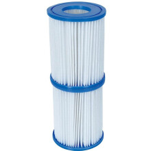 2 x Bestway Type II / Type 2 Pool Filter Cartridge 10.5cm x 13.6cm