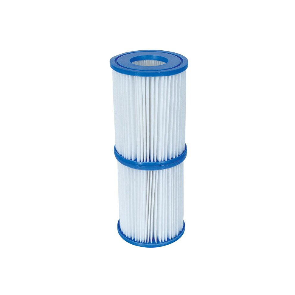 2 x Bestway Type II / Type 2 Pool Filter Cartridge 10.5cm x 13.6cm