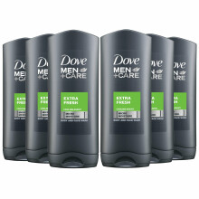 Dove Men+Care Body & Face Wash, Extra Fresh, 400ml