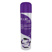 RIP Household Flea Killer Spray Aerosol Animal Dog Cat Protection 600ml