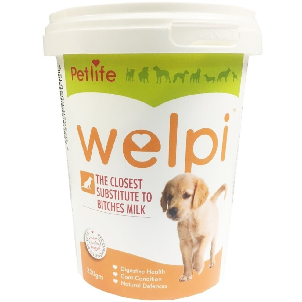 Welpi 250gm Â Milk Substitute Whelping Formula For Puppies Bitches Ageing Dogs