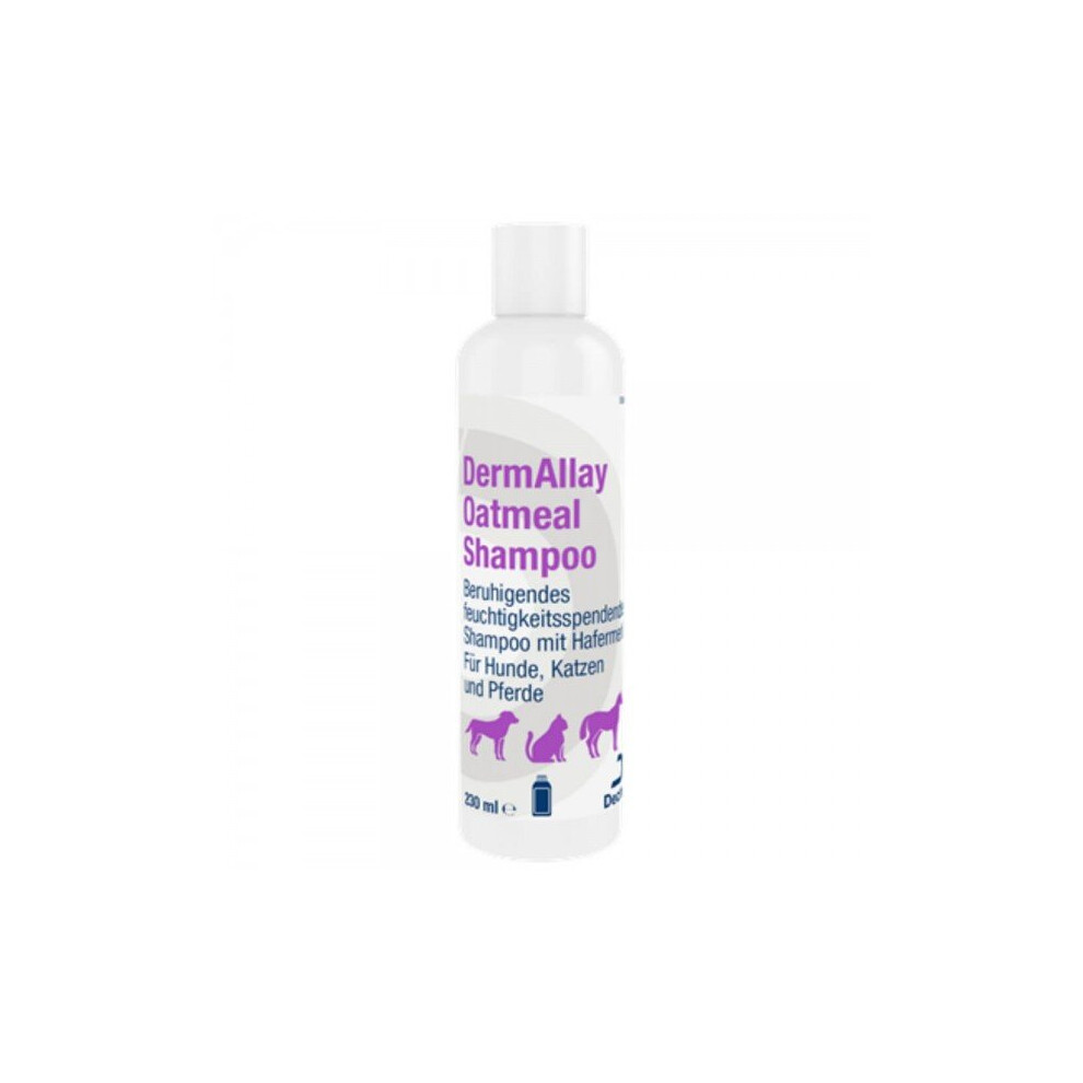 DermAllay Soothing Moisturising Oatmeal Shampoo 230ml For Cats & Dogs