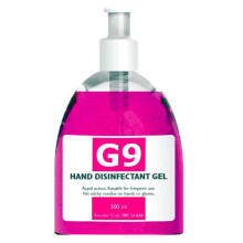 G9 500ml Alcohol Hand Disinfectant Sanitiser Anti-Bacterial Gel