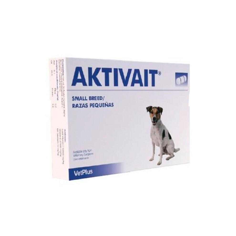 Aktivait Nutritional Supplement For Brain & Nervous System Small Dogs 60 Tablets