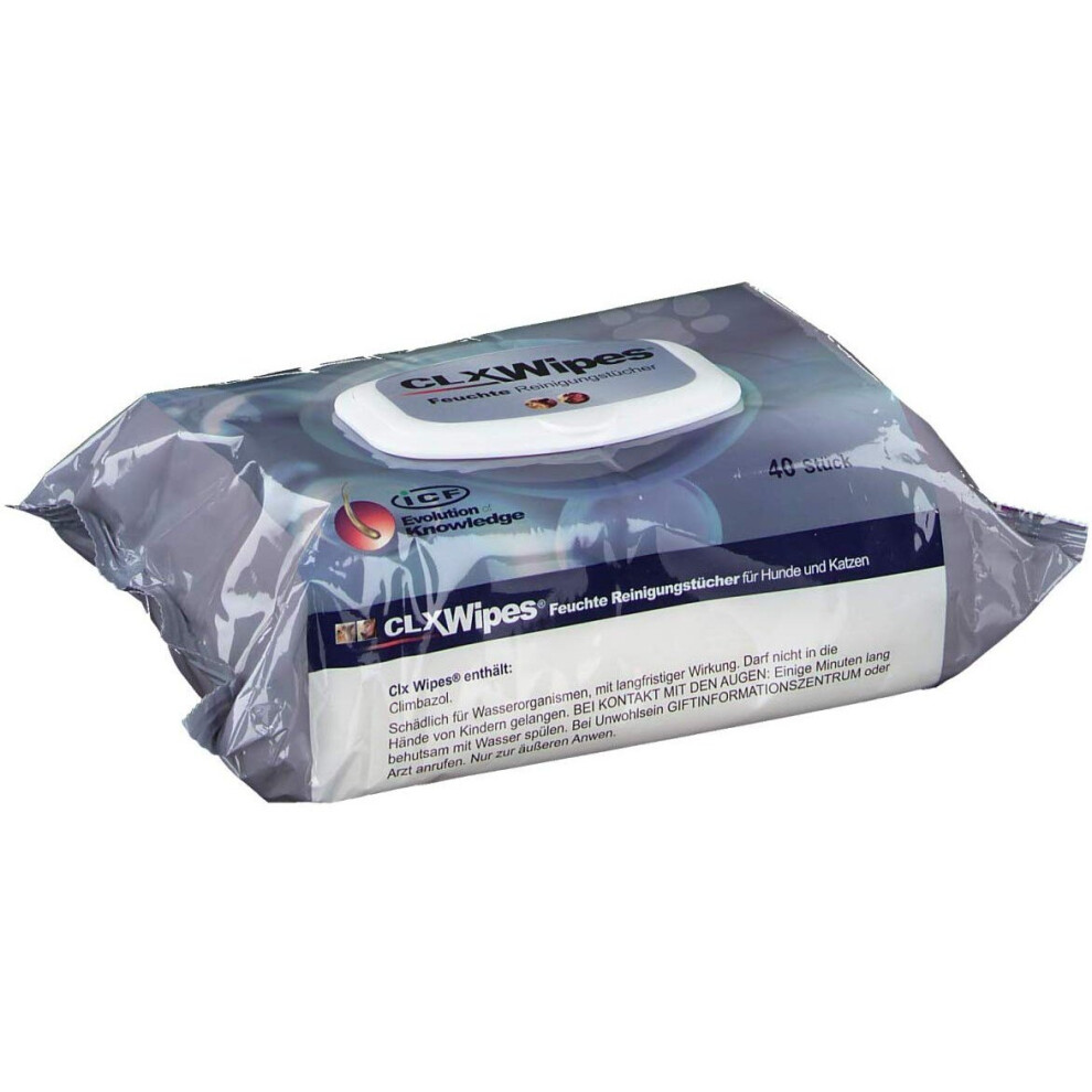 CLX Wet Cleaning Wipes for Dogs & Cats - Pack of 40 Wipes - Image 5