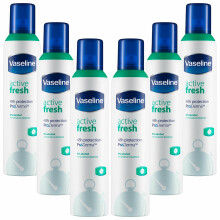Vaseline ProDerma Anti Perspirant Deodorant For Women, Active Fresh, 6 Pk, 250ml