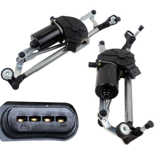 WINDSCREEN WIPER MOTOR & LINKAGE FRONT FOR VAUXHALL CORSA D E COMBO MK3 CORSAVAN 2