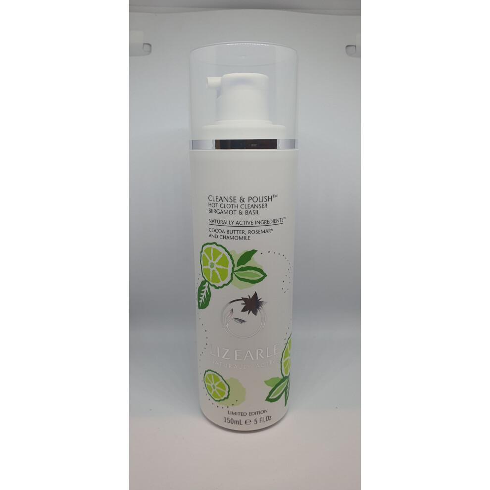 Liz Earle Cleanse & Polish hot cloth cleanser Bergamot & Basil